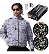 Daonaca 52V ファンバッテリーセット 空調服 Amazon.co.jp: 【2025年暴風新登場 52V超高出力】 ファン
